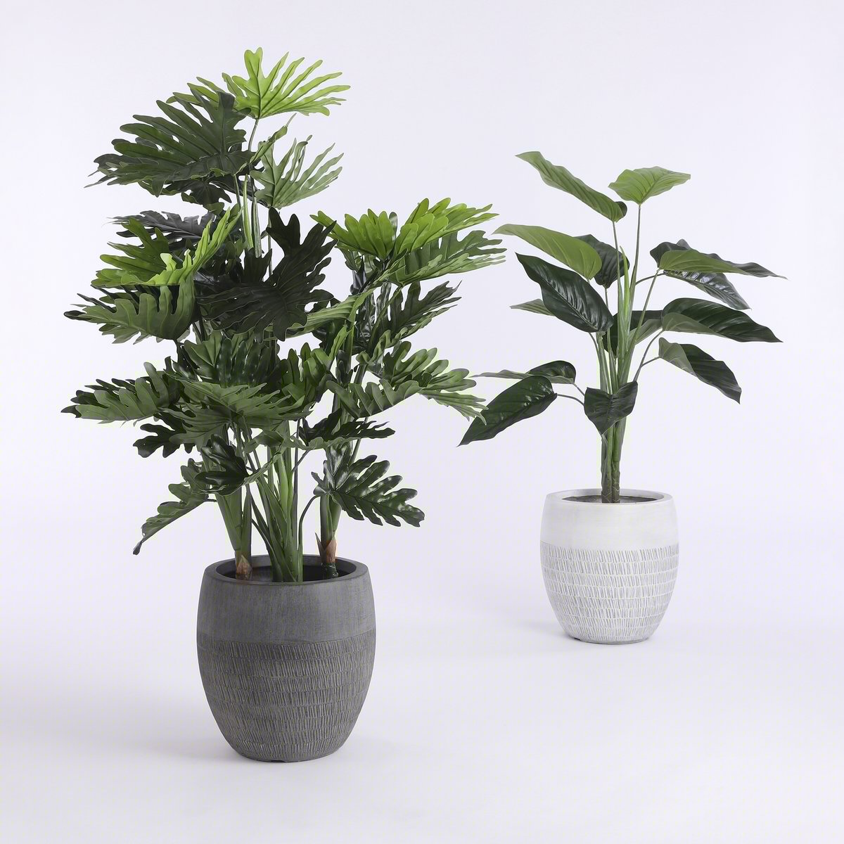 Mica Decorations - Philodendron Kunstplant - H100x Ø70 cm - Groen