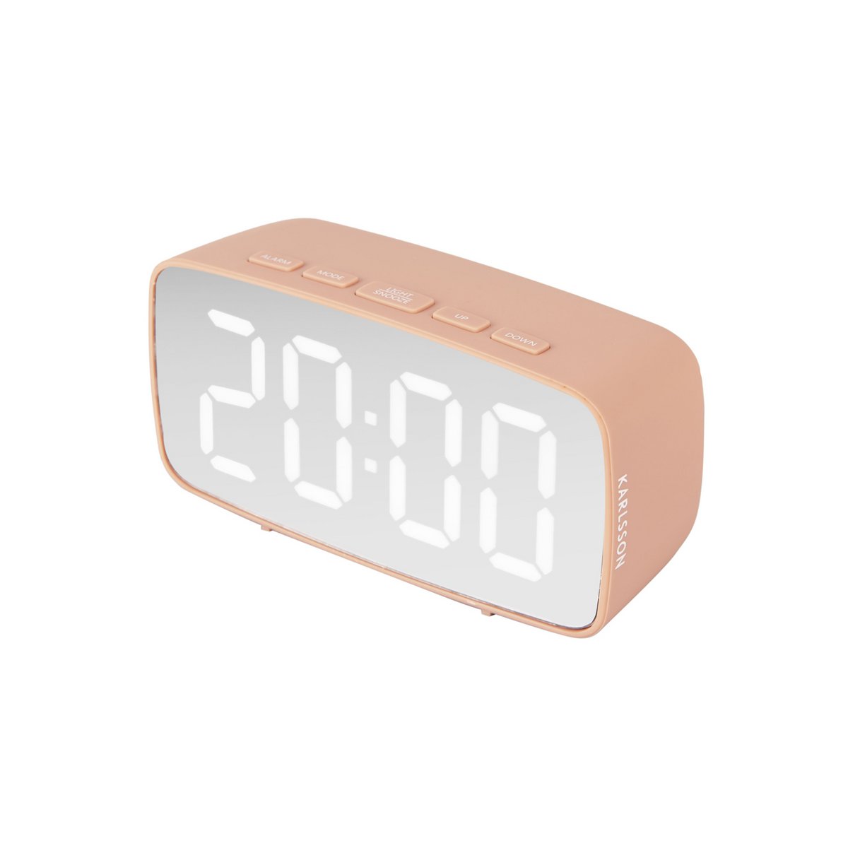 Karlsson - Wekkerspiegel LED Ovaal