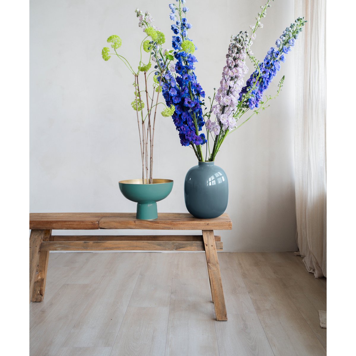 Pip Studio - High Tray Metal Light Blue 20x30cm