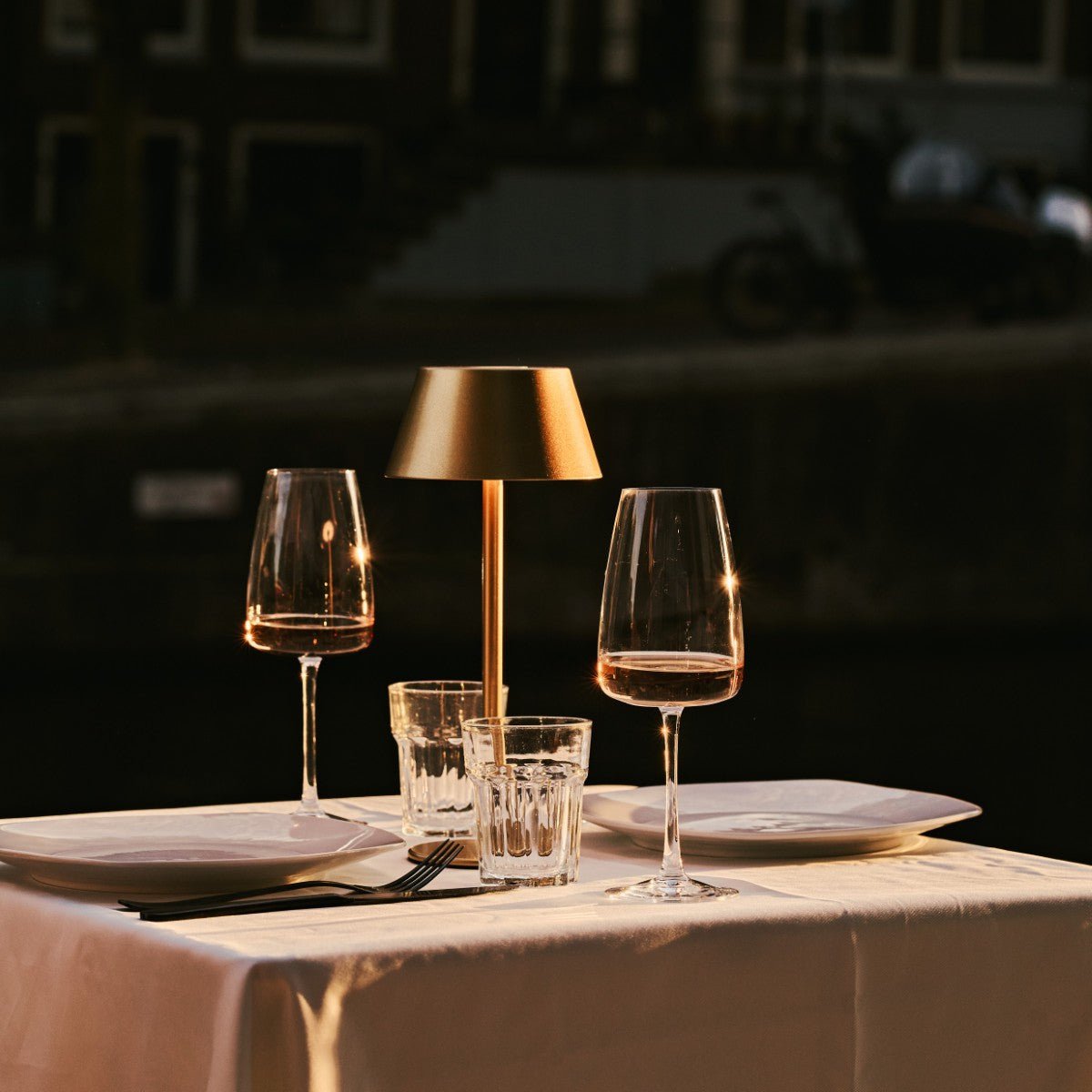 Tavellio-Amsterdam - Milou Gold - Draadloze tafellamp