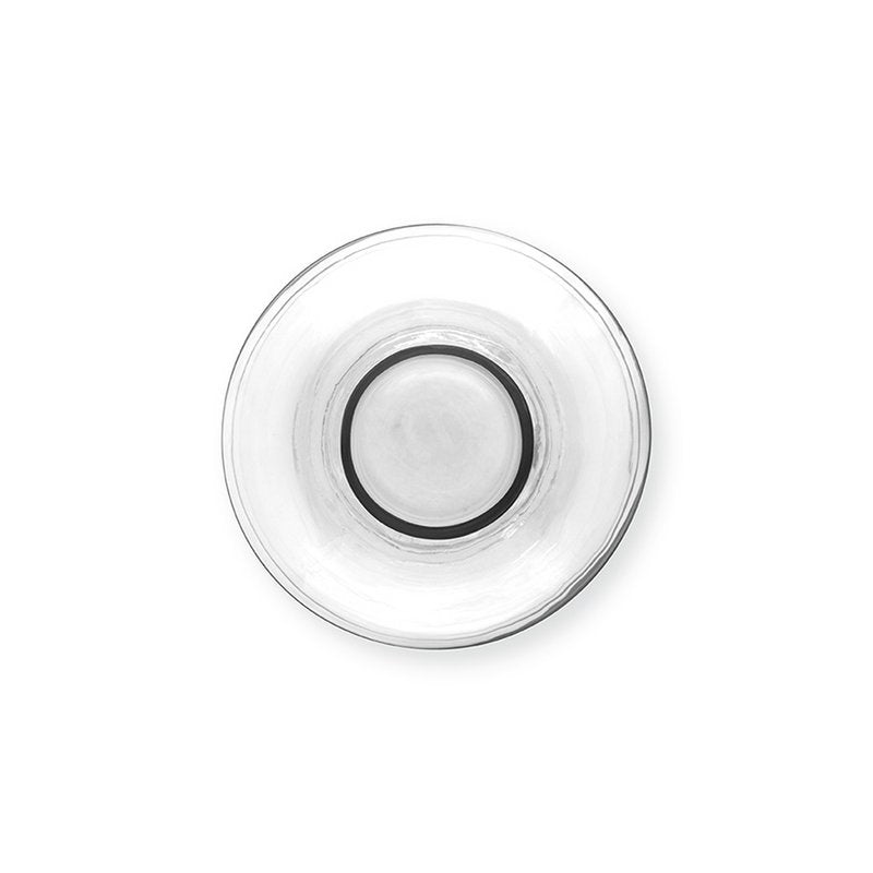 vtwonen - Vase Glass Clear Geometric 20x29cm