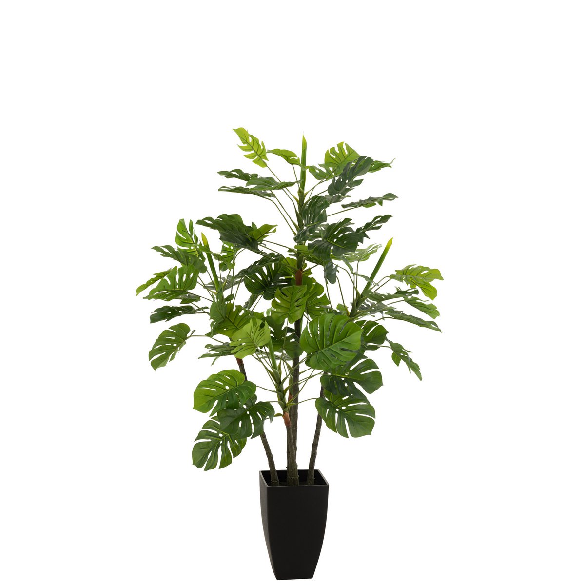 J-Line - Philodendron im Topf, Kunststoff, grün, groß