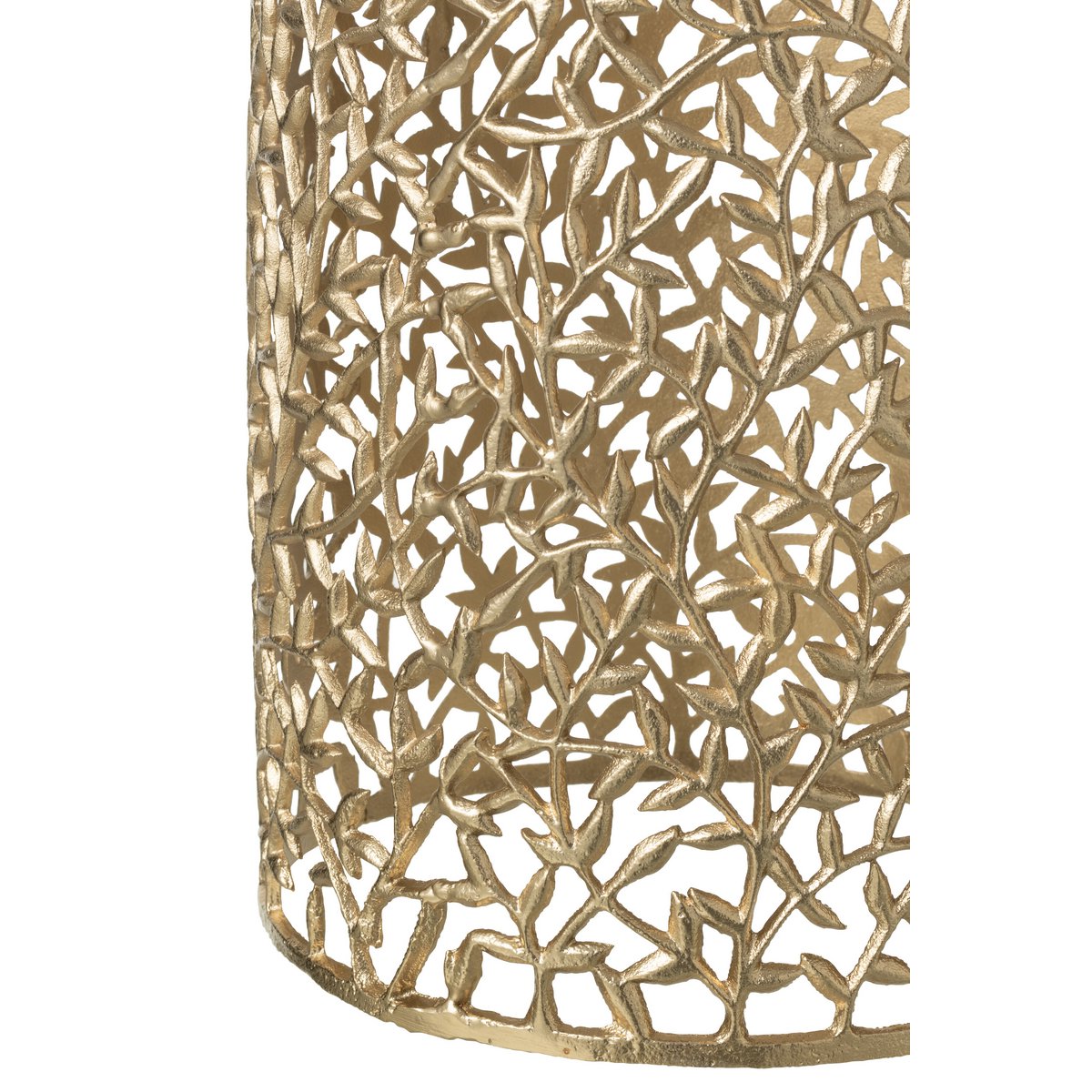 J-Line - Bijzettafel Aluminium Goudkleurig