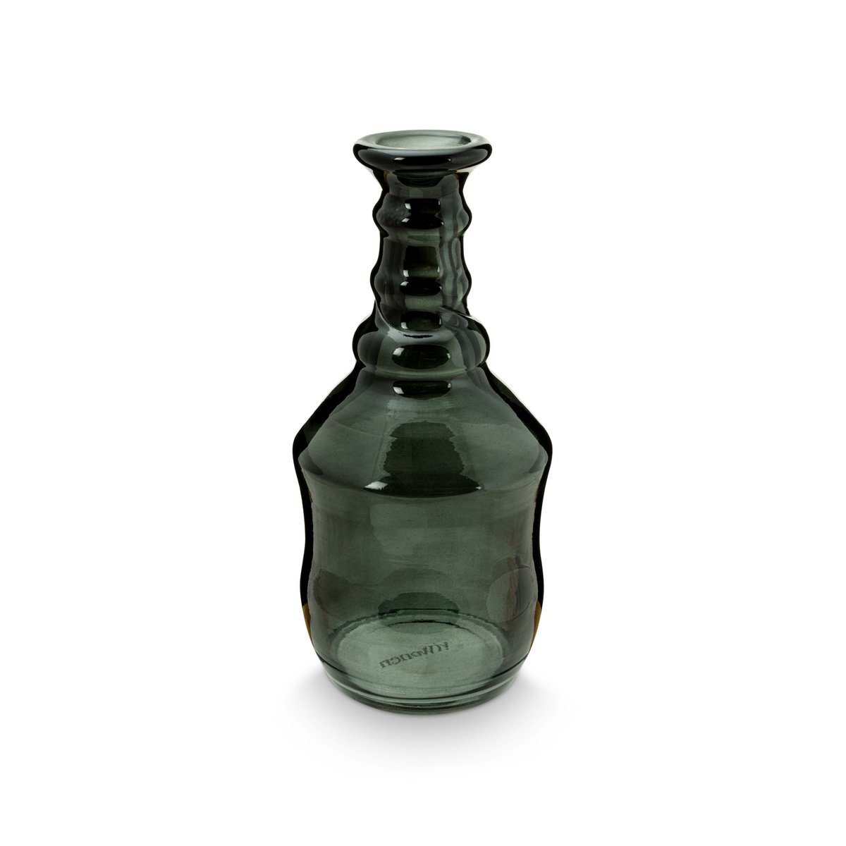 vtwonen - Vaas 'Bottle' (Zwart, 23cm)