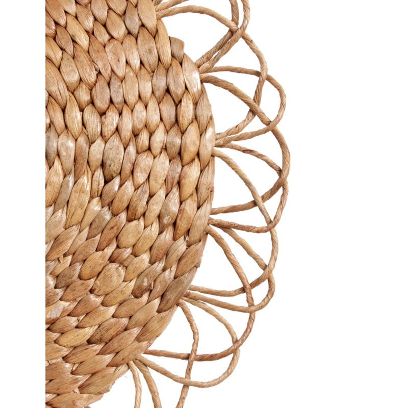 Pole to Pole - J57 Placemat Zeegras Cirkel (Set van 6)