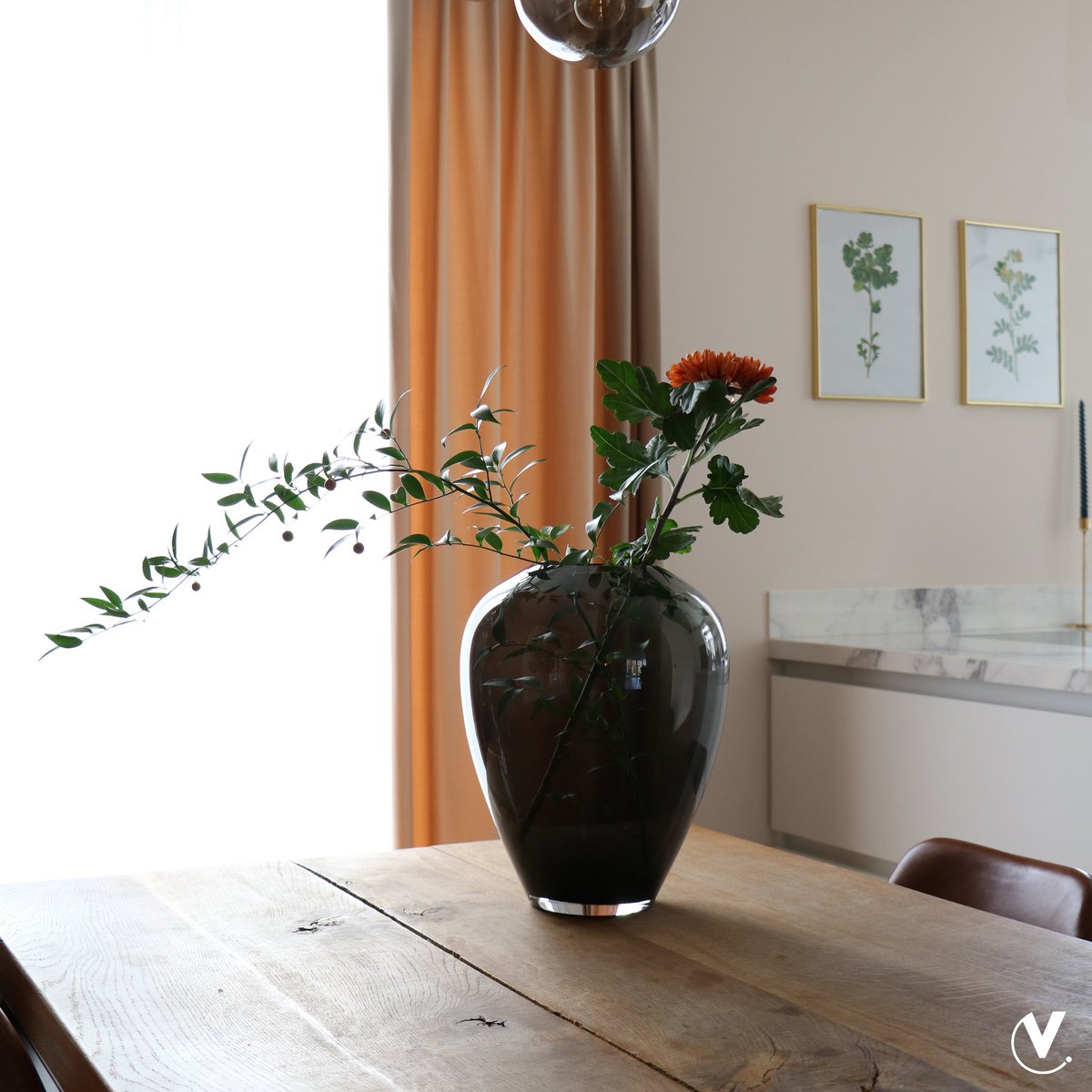 Vase the World - Vaas - Kander grey