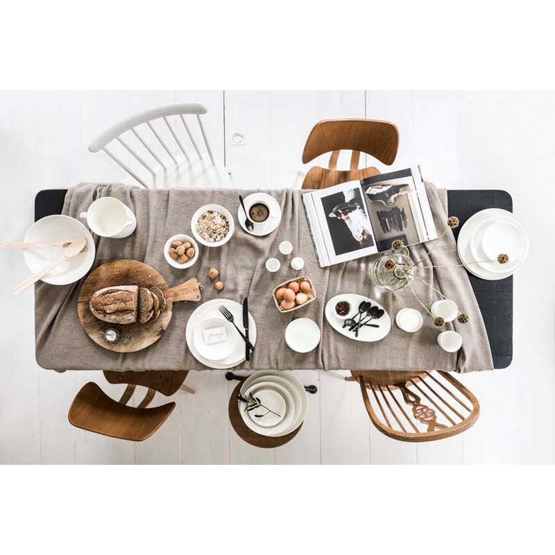 vtwonen - Set / 16 Geschirr Rohweiß