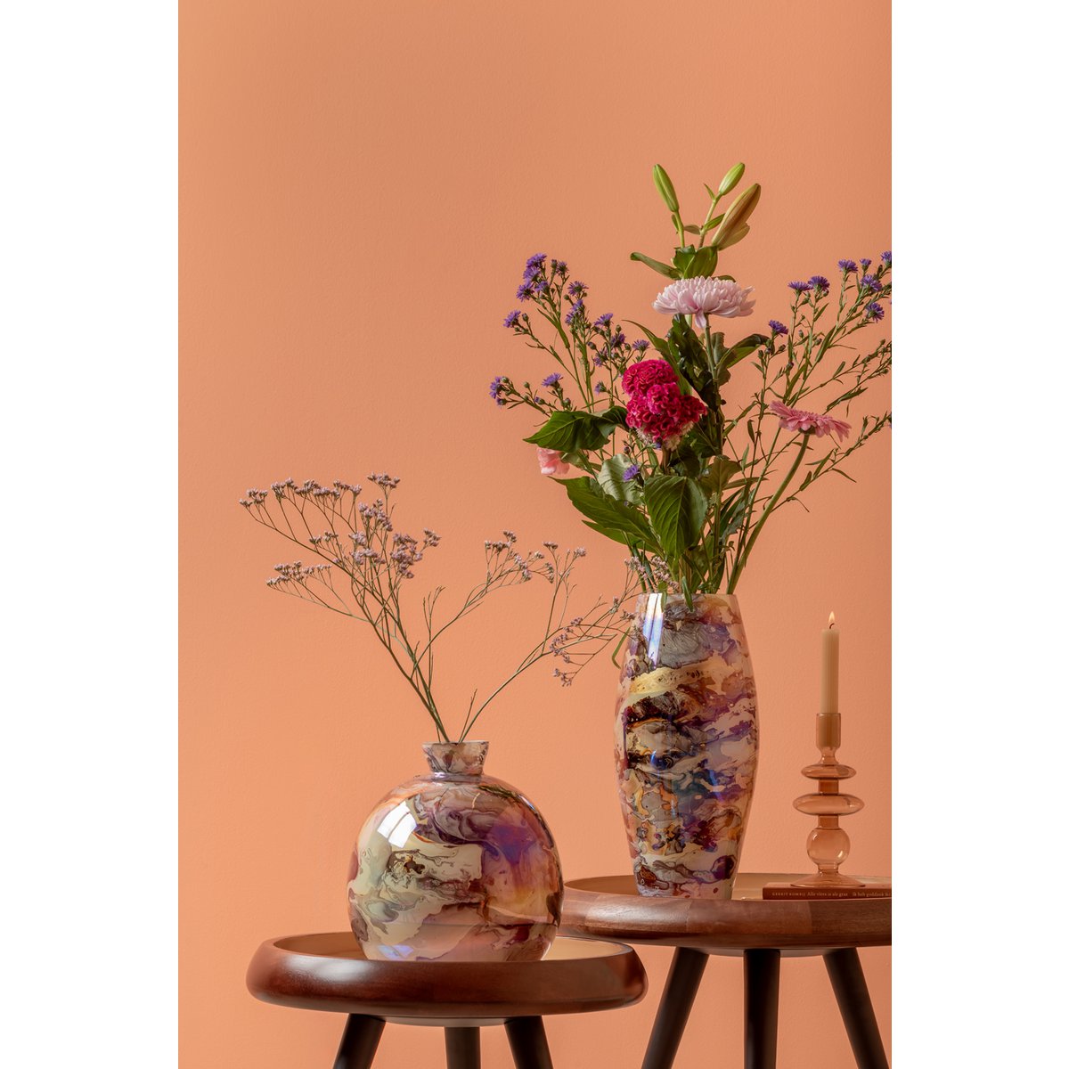 Leitmotiv - Tischset Dreibein mit Metallbeinen