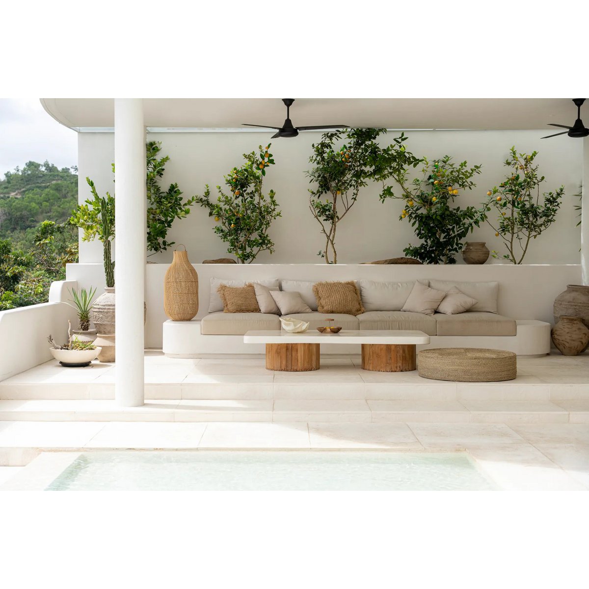 Bazar Bizar - Pouf 'Huge' (Natur)