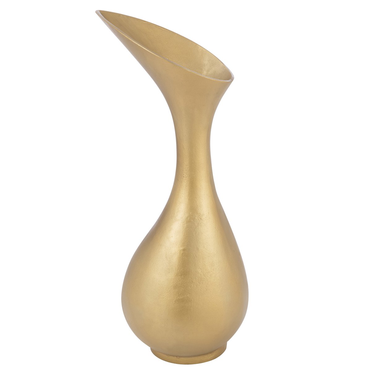 J-Line - Vase Olivia - Aluminium - Gold - Groß