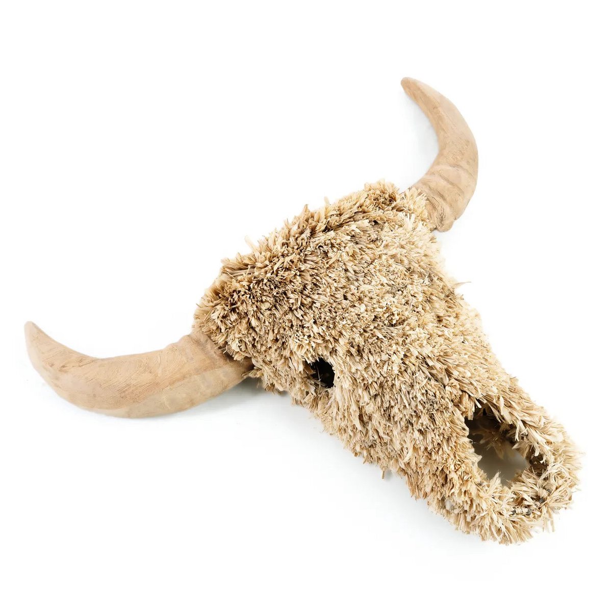 Bazar Bizar - Muurdecoratie 'Raffia Toro' (Naturel)