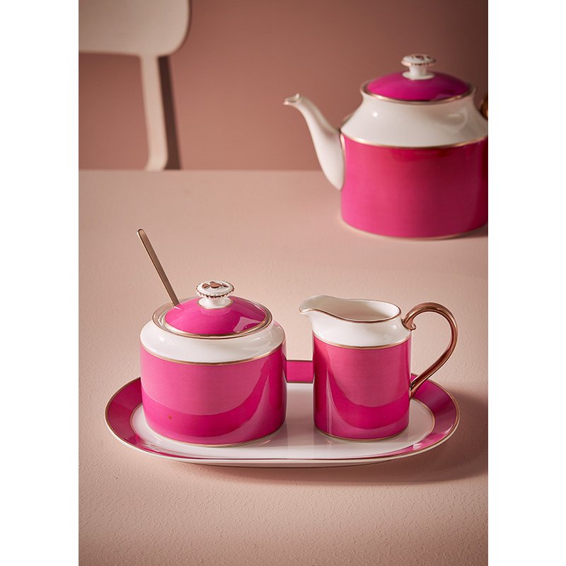 Pip Studio - Tray Rectangular Pip Chique Gold-Pink 28x16x2cm