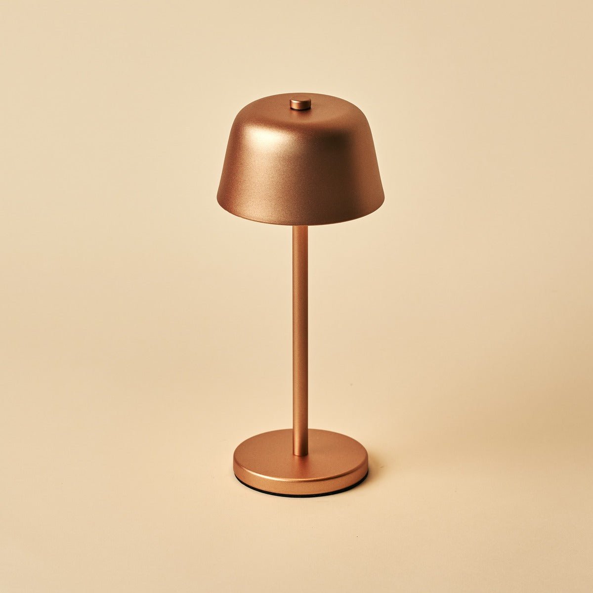 Tavellio-Amsterdam - Anton Koperen Oplaadbare Tafellamp | Stijlvolle en draadloze verlichting