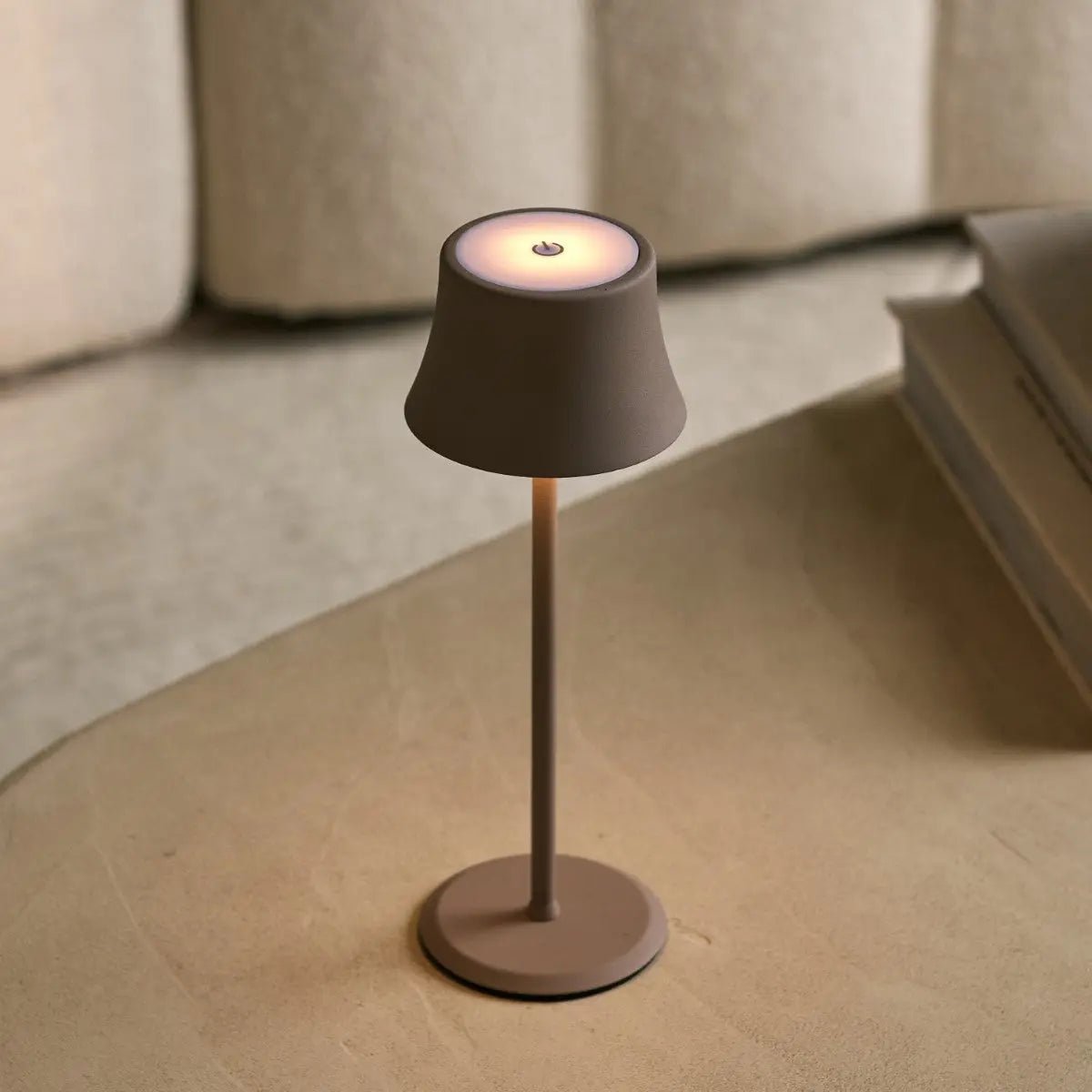 Tavellio-Amsterdam - Willy Mini Koala Bruin Oplaadbare Tafellamp| Dimbaar en draagbaar | Batterijduur van 60 uur