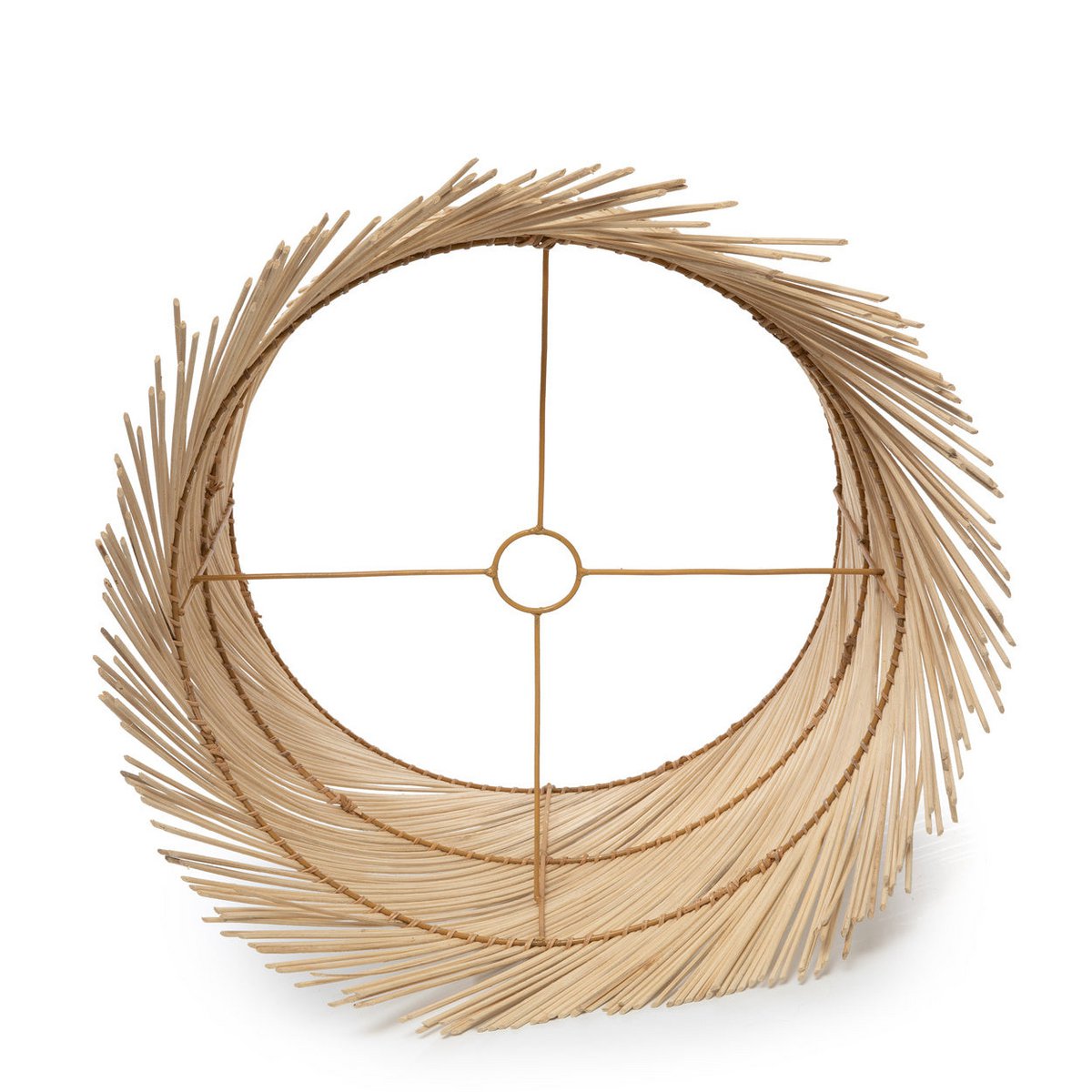 Bazar Bizar - Tafellampenkap 'Rotan' (Naturel)