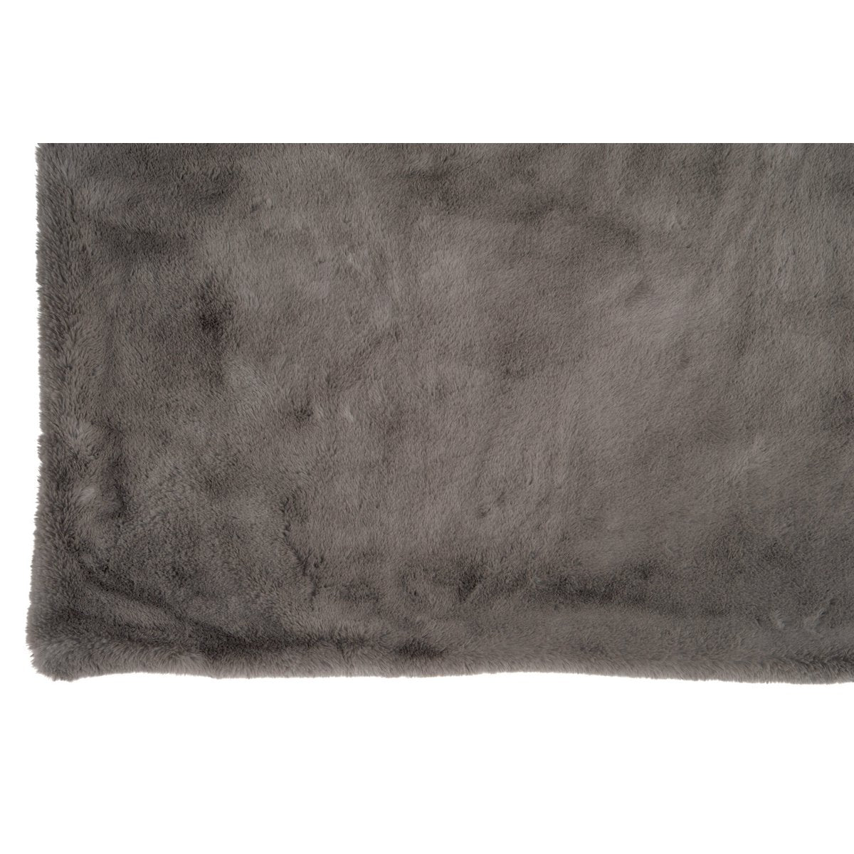 J-Line – Plaid Cutie – Fleecedecke – Polyester – 180 x 130 cm – Taupe