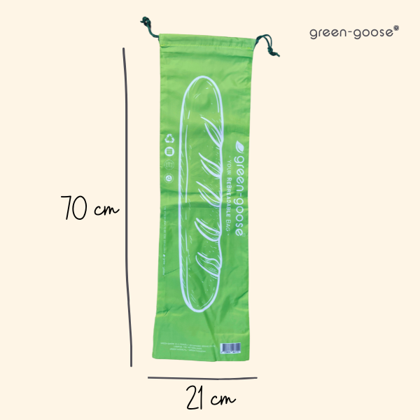 green-goose - Herbruikbare rPet Broodzakkenset