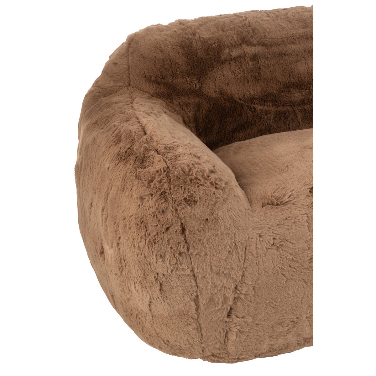 J-Line - Bank Cutie Polyester Taupe Groot