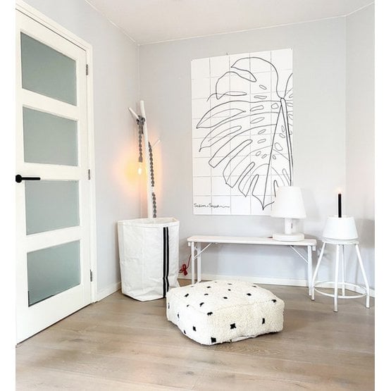 Poufs & Kissen – Gepunktetes Bodenkissen