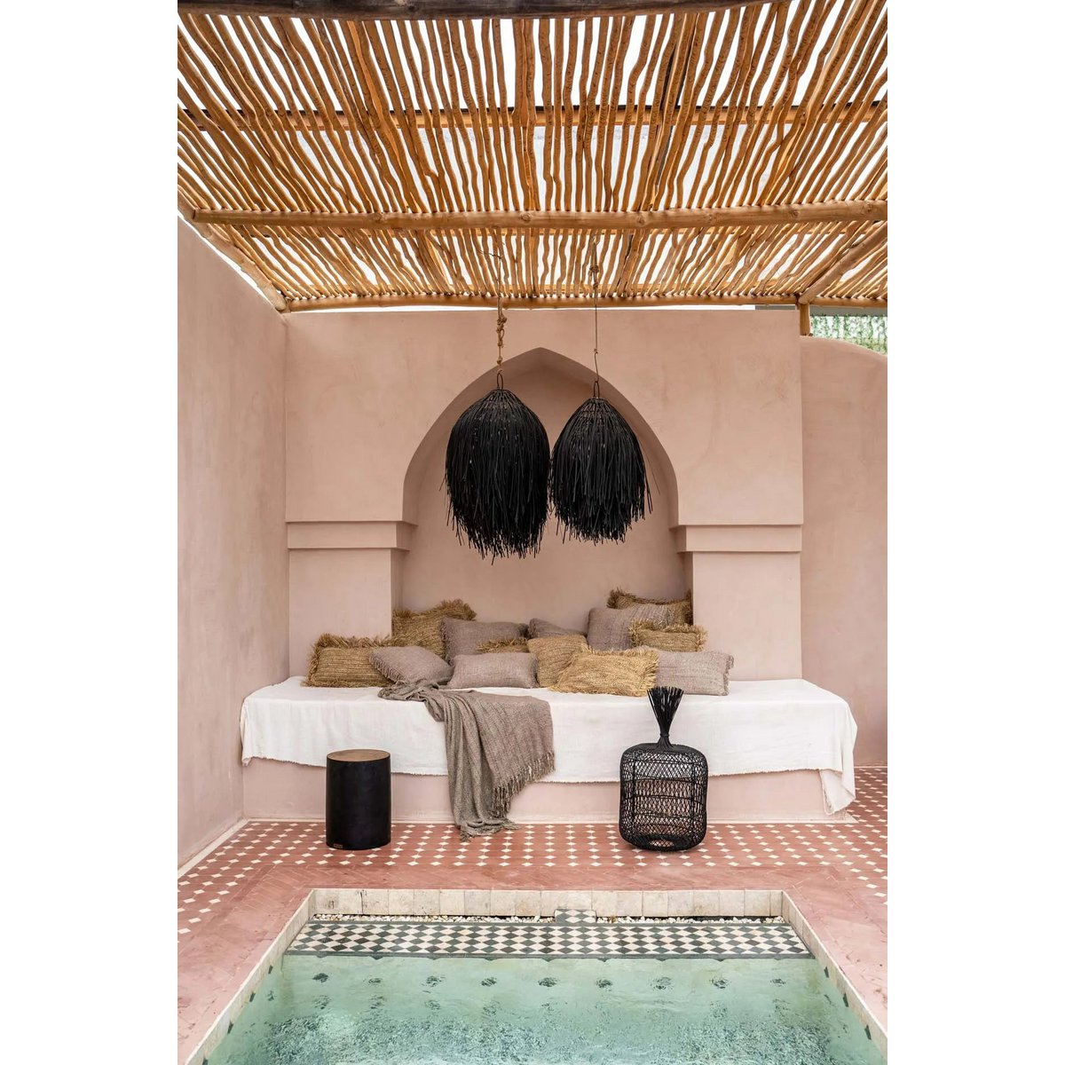 Bazar Bizar - Kissenbezug 'Oh My Gee' (Perlgrau, 30x50)