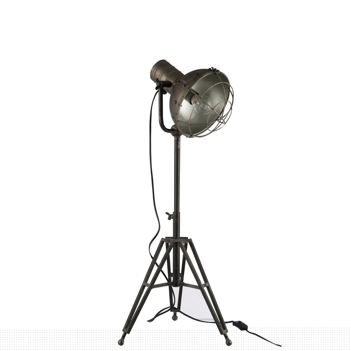 J-Line - Staande lamp 'Spotlight' (Grijs)