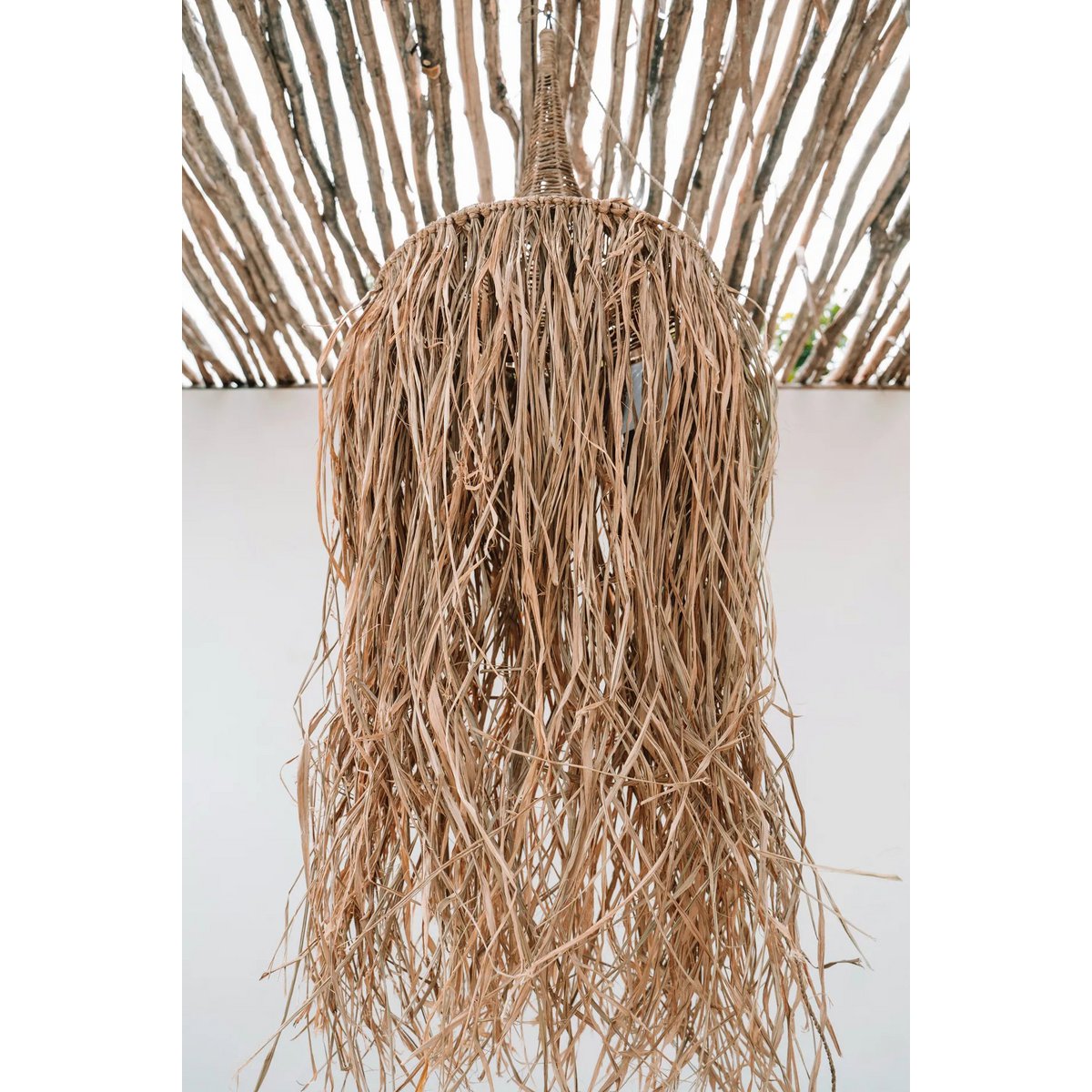 Bazar Bizar - Hängelampe 'Honolulu' (Natur)