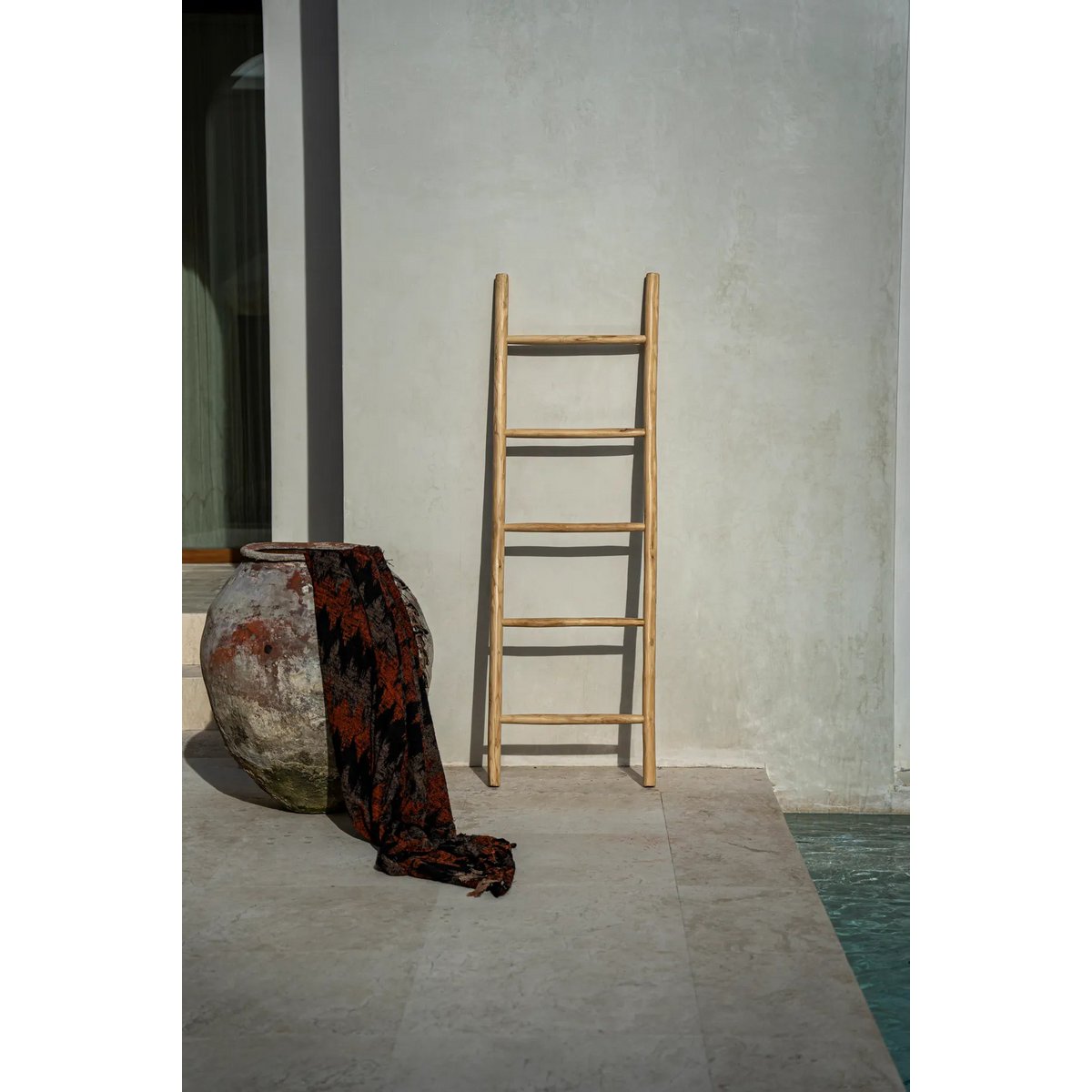 Bazar Bizar - Plaid 'S'il vous Plaid' (Schwarz Orange)