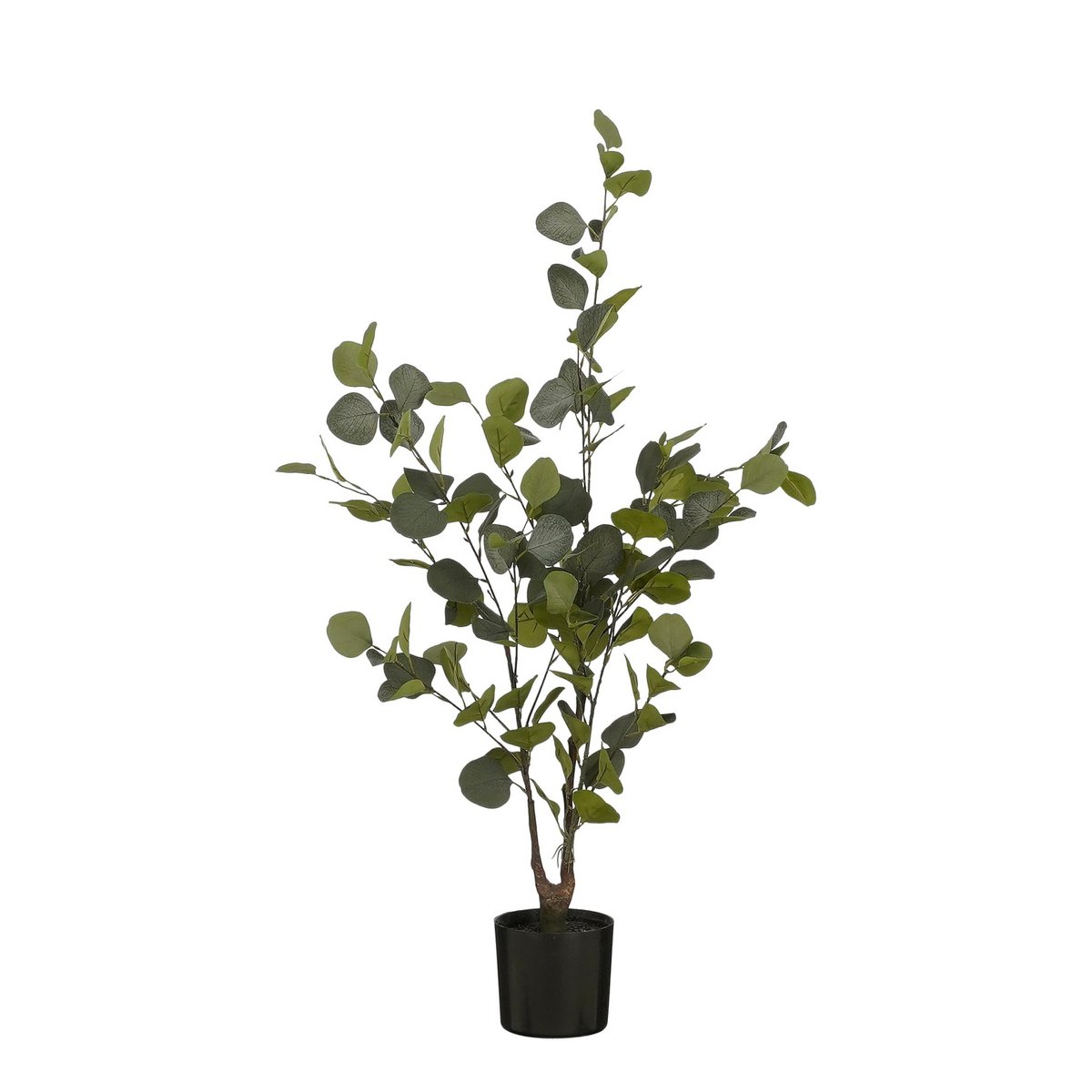Mica Decorations - Eucalyptus Kunstplant in Bloempot - H120 x Ø55 cm - Groen