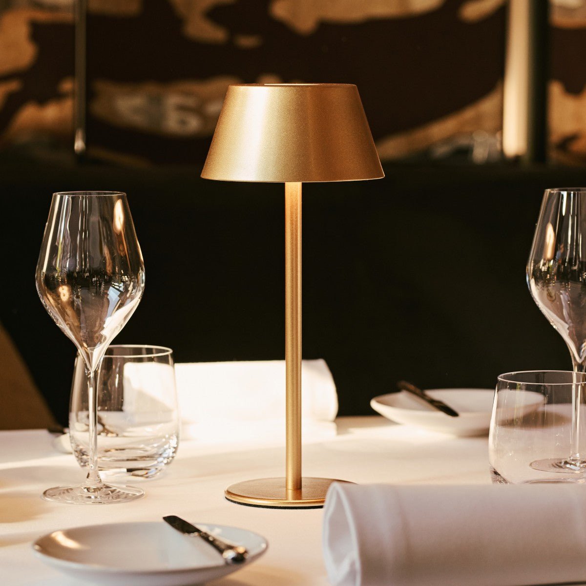 Tavellio-Amsterdam - Milou Gold - Draadloze tafellamp