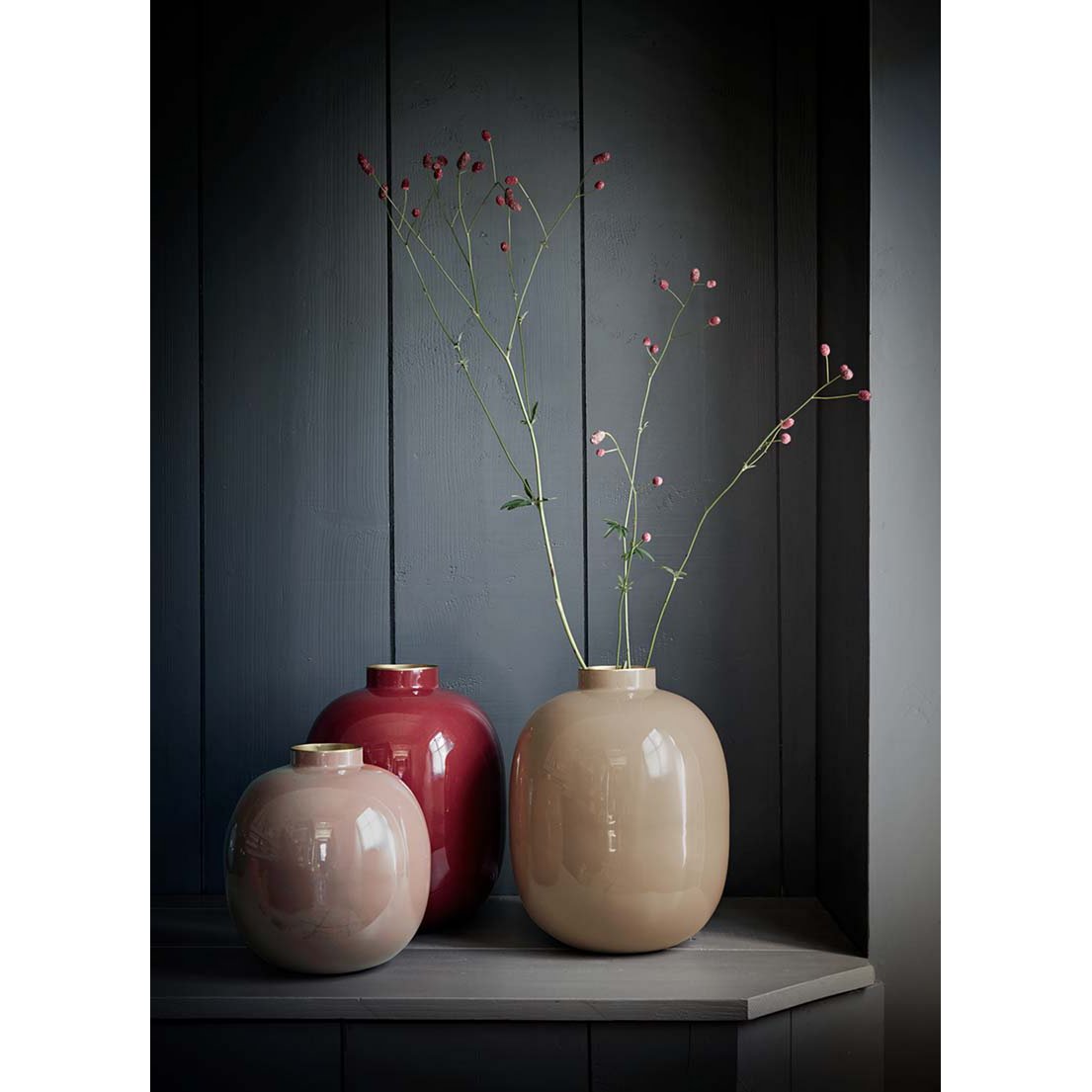 Pip Studio - Vase Metal Rust 23cm