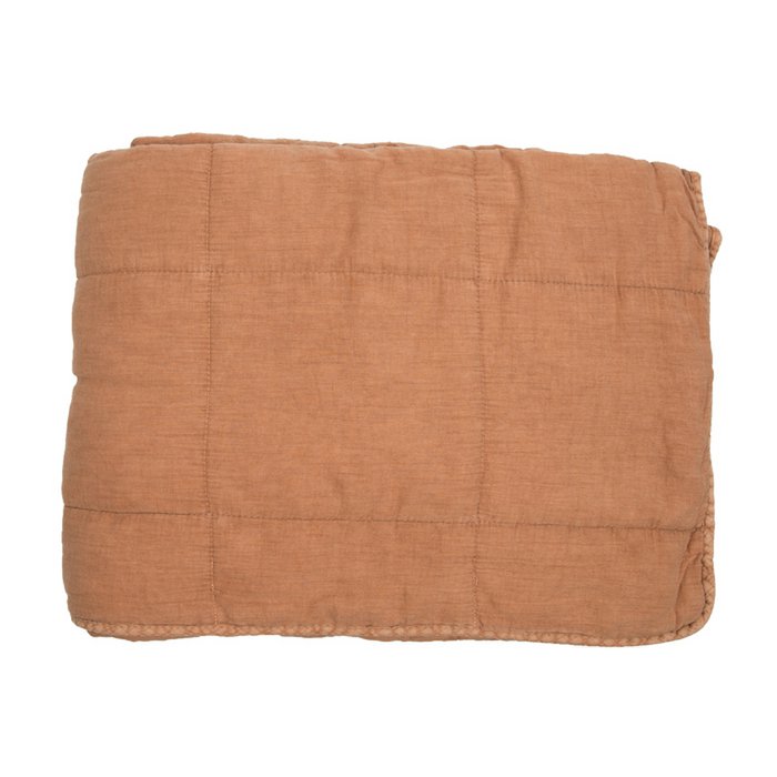 Mrs. Bloom - Plaid 'Charlotte' (220cm x 240cm, Nude)