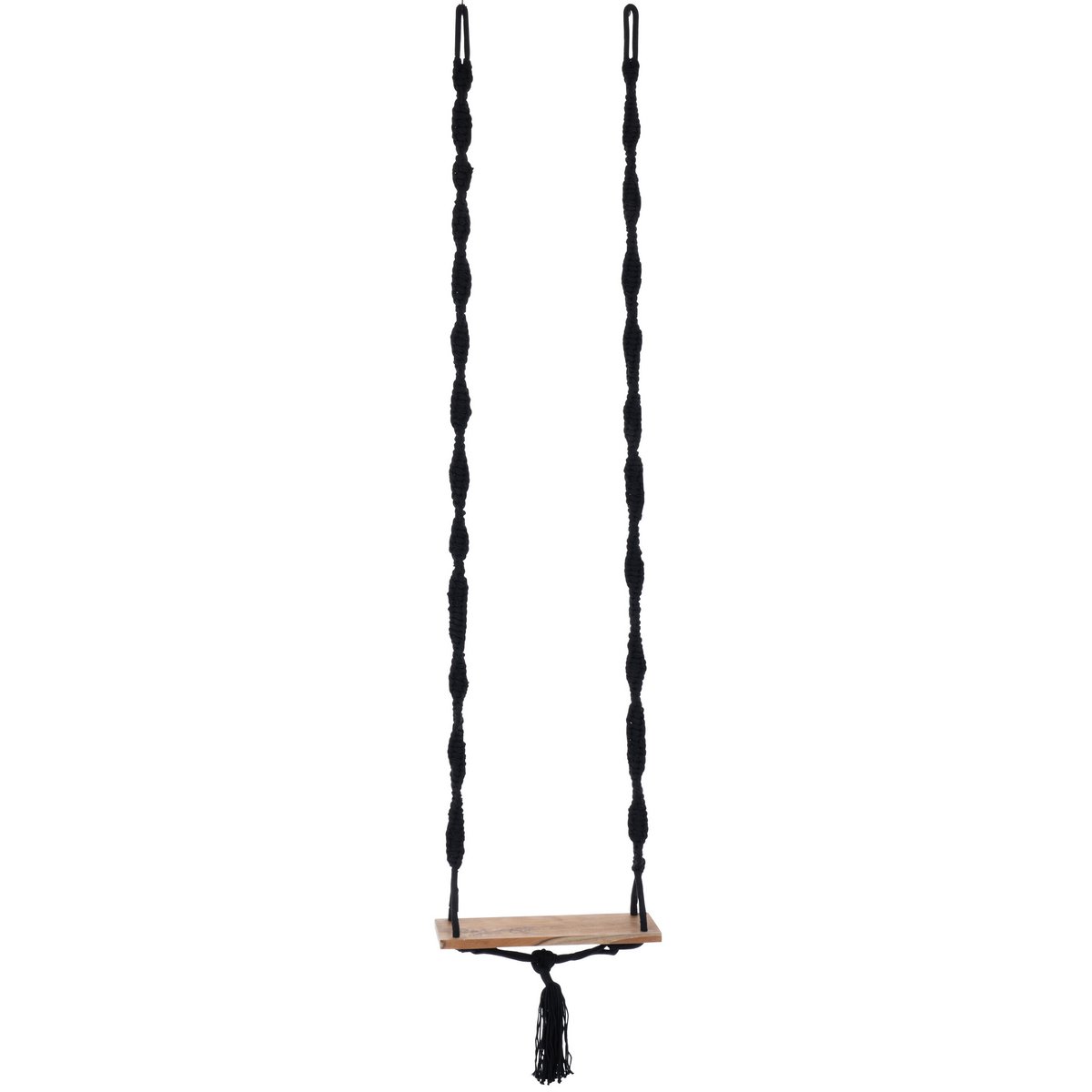 J-Line – Swing Baumwolle/Alabasia Holz Schwarz