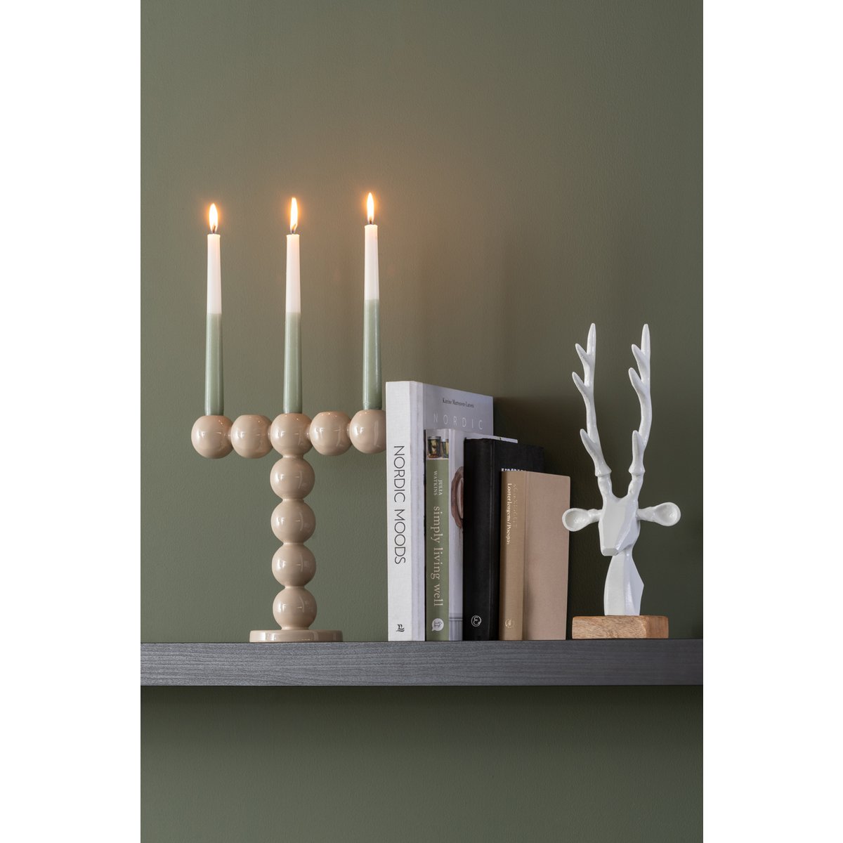 Present Time - Kerzenhalter sprudelt hoch