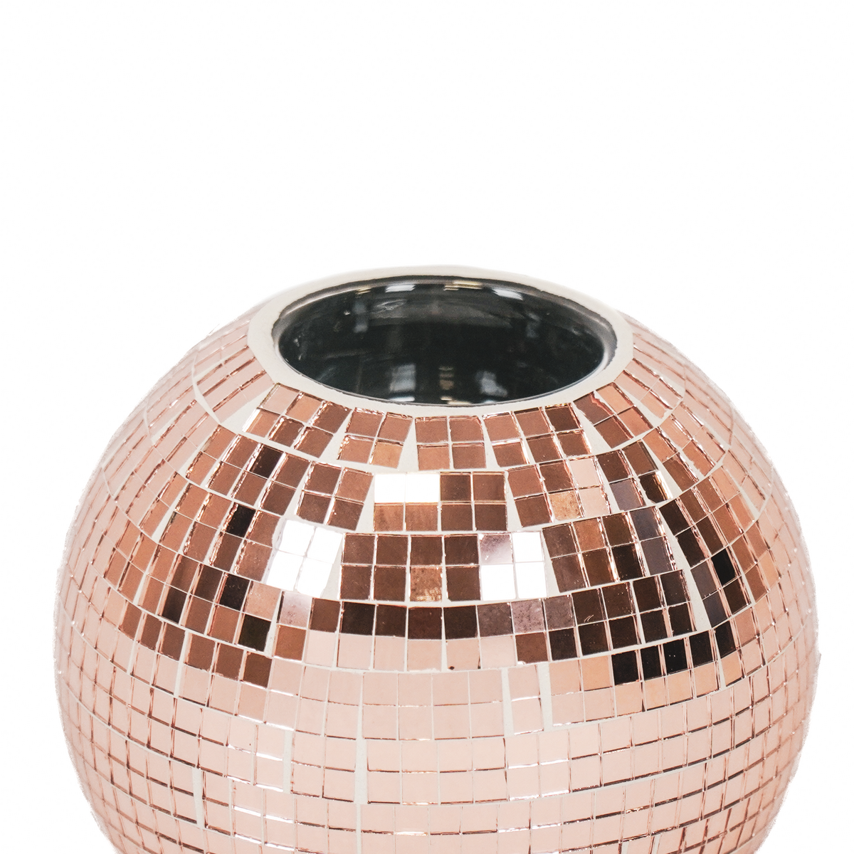 Housevitamin - Waxinelichthouder 'Disco' (Rose Goud)