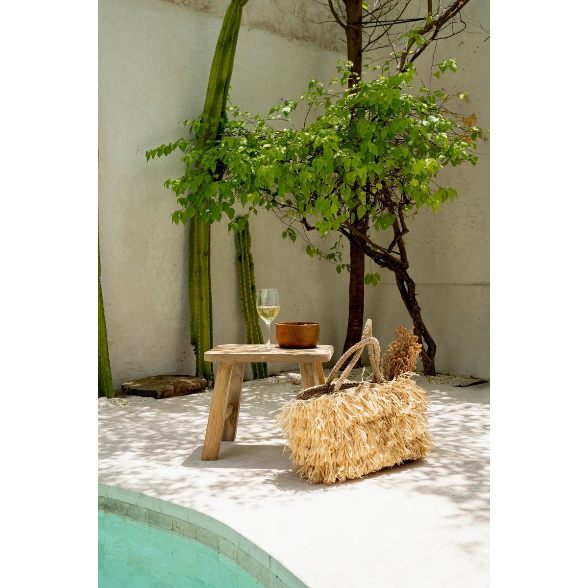 Bazar Bizar - The Teak Wortel Salade Bowl - S