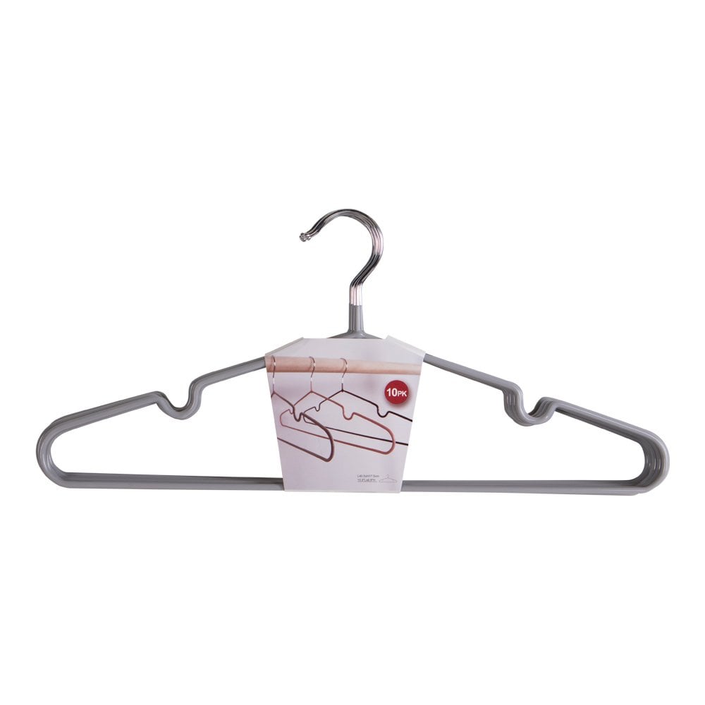 House Nordic - Mass Hangers - Metallbügel mit grauer Beschichtung S/10