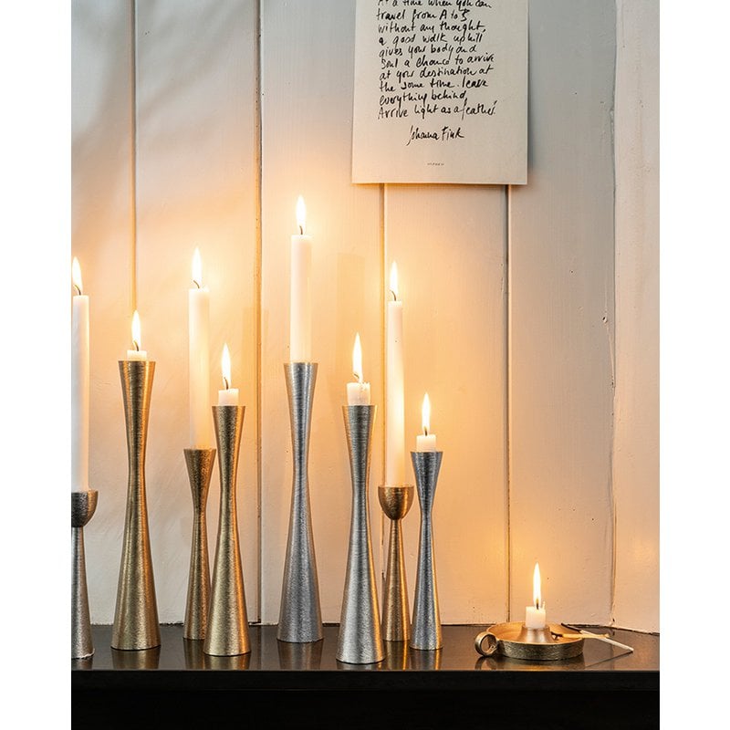 vtwonen - Kaarsenhouder 'Metal' (Goud, 30cm)