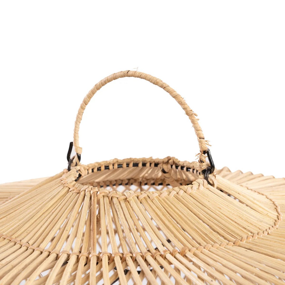 Bazar Bizar - Hängelampe 'Batu Bolong' (Natur, M)