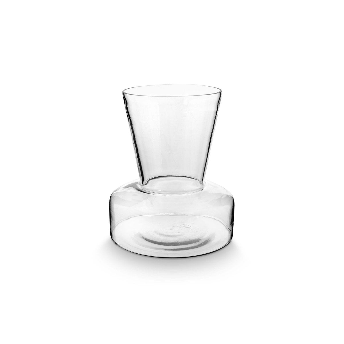 vtwonen - Vase Glass Clear Trumpet Large 26x30cm