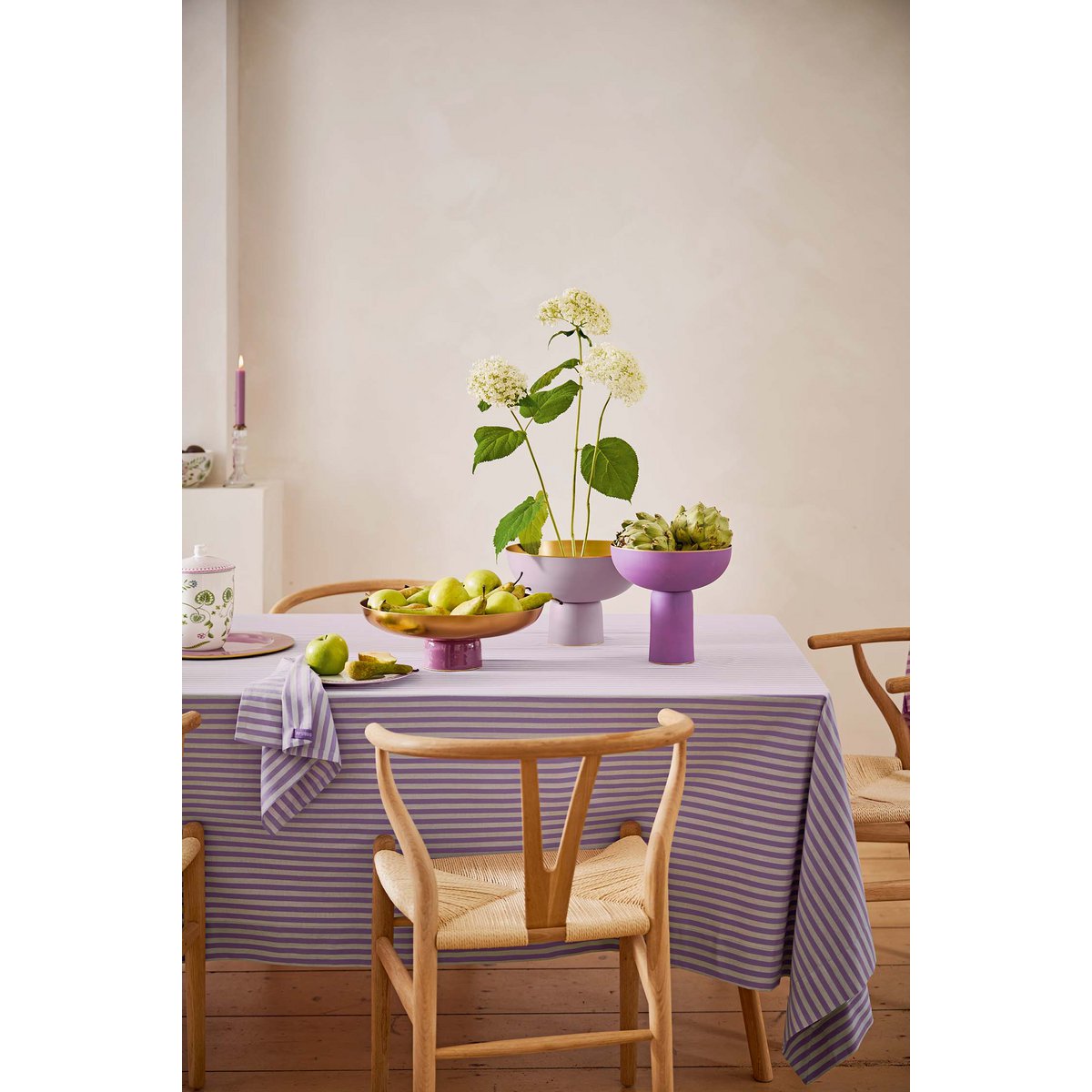 Pip Studio - Low Tray Metal Lilac 12.50x35cm