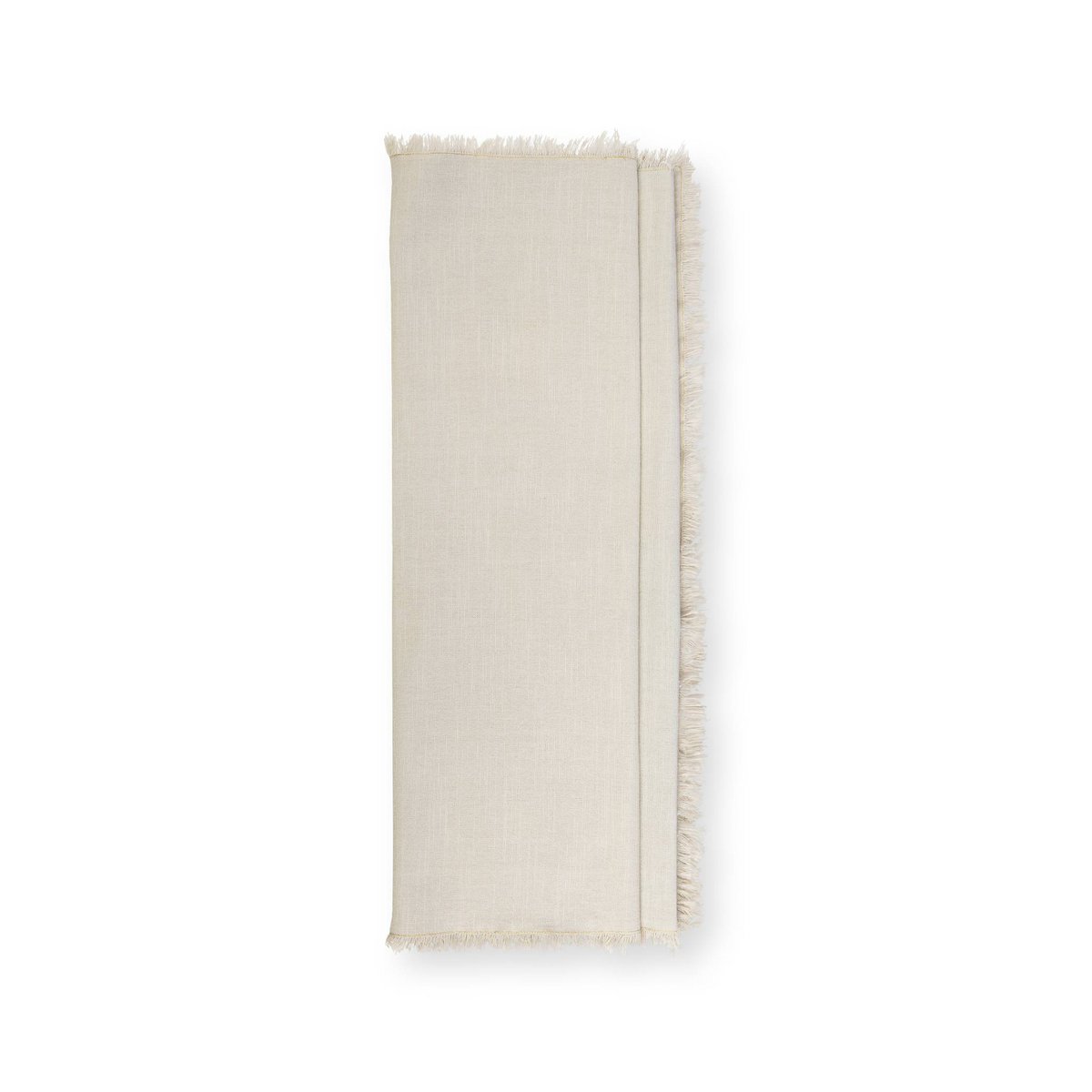 vtwonen - Tafelloper 'Run' (Lichtgrijs, 50x150cm)