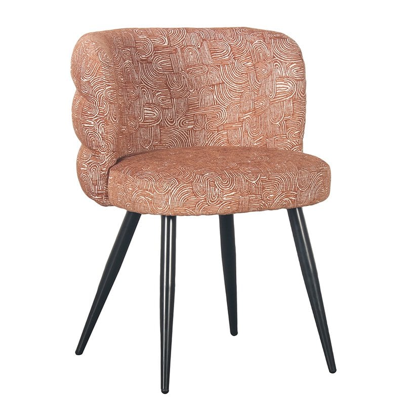 Pole to Pole - Cloud Stoel Safiya Terracotta (Set van 2)