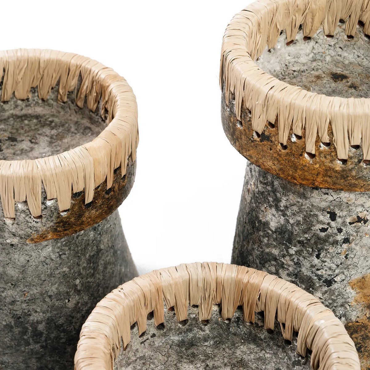 Bazar Bizar - Kandelaar 'Pretty Holder' (Antiek Grijs, L)