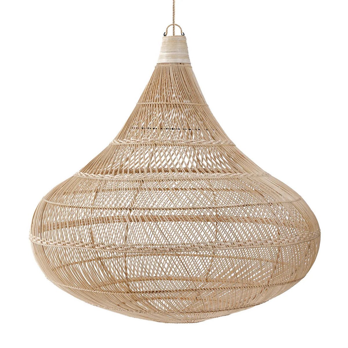 Bazar Bizar - Hanglamp 'Drop' (Naturel, XL)