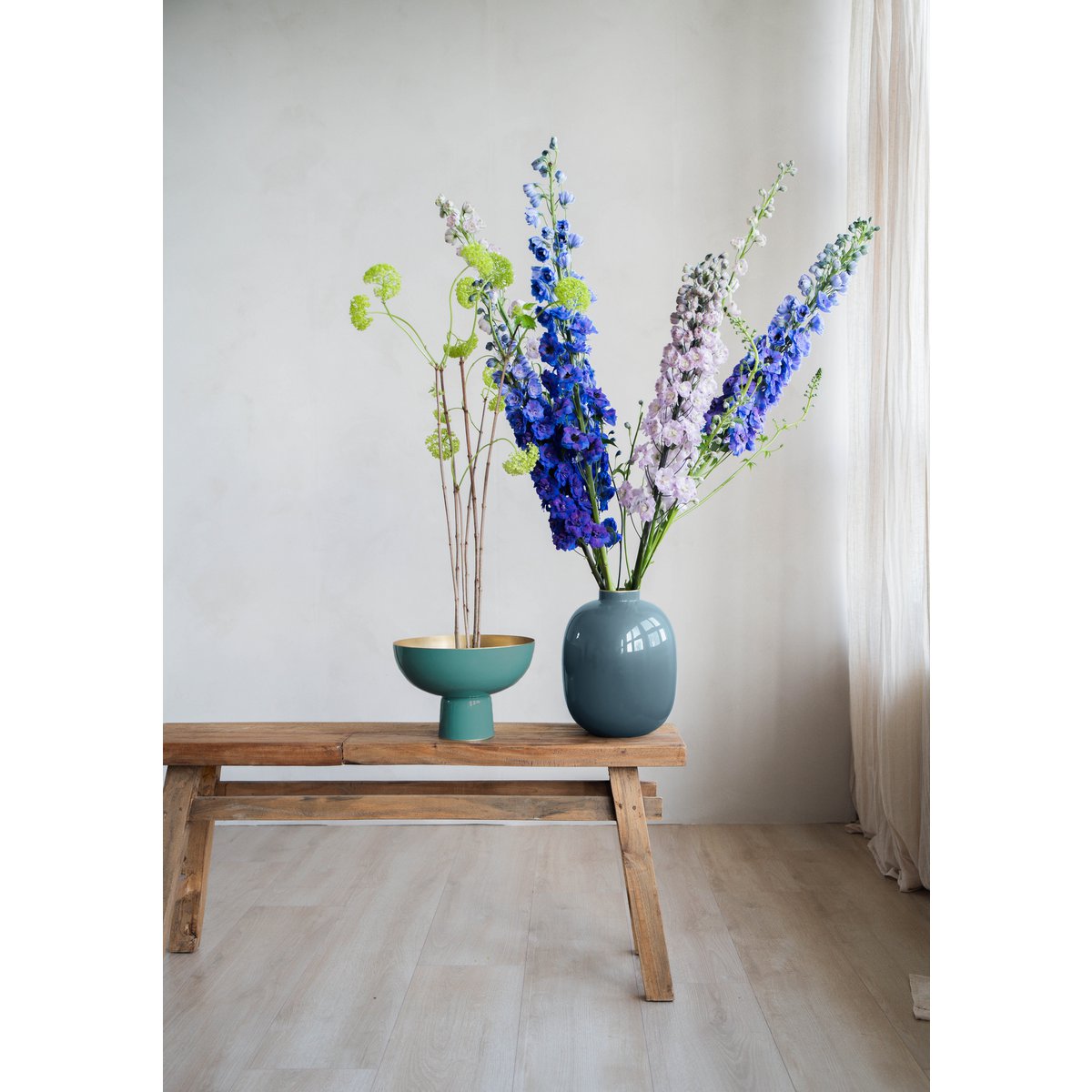 Pip Studio - High Tray Metal Light Blue 20x30cm