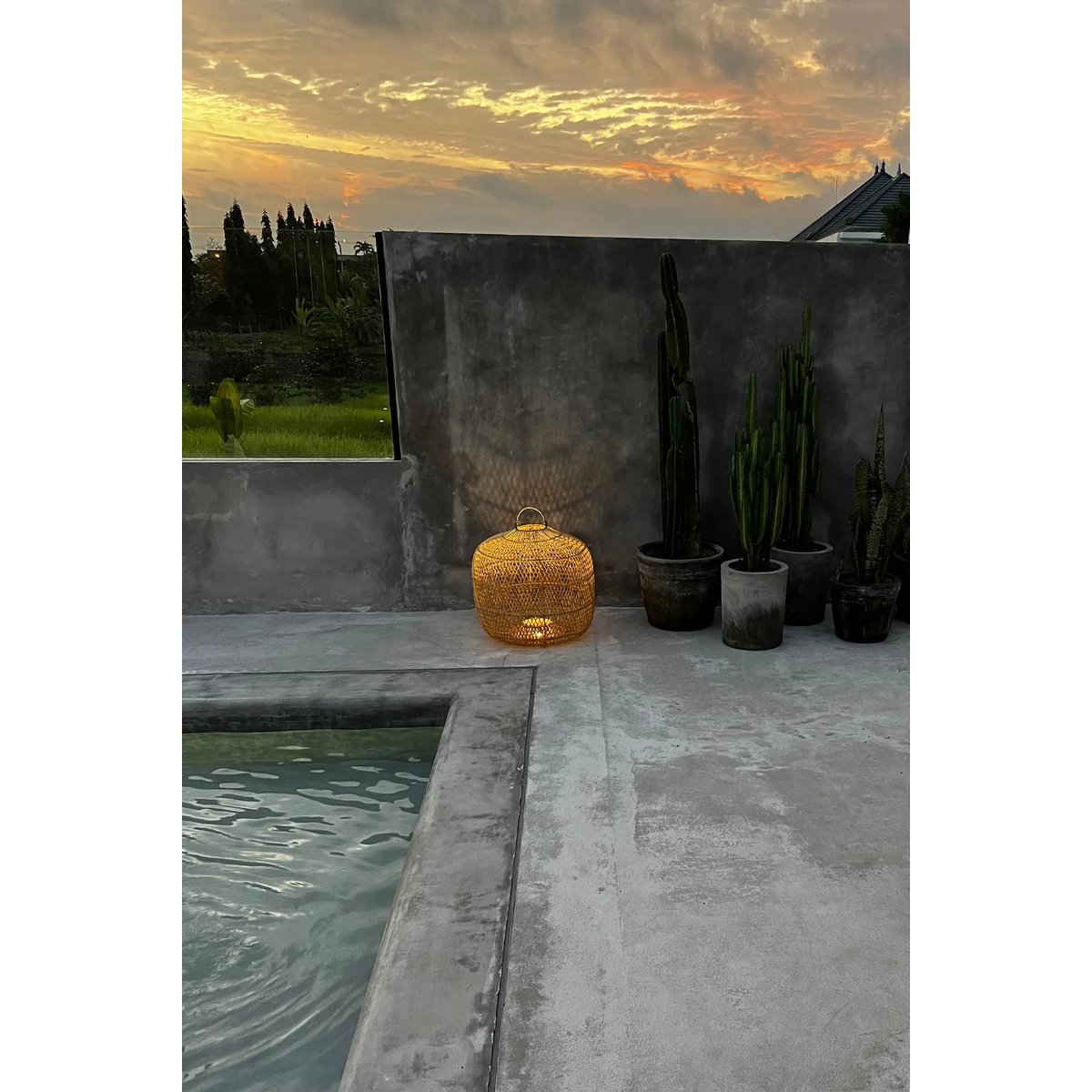 Bazar Bizar Living - De Batu Bolong hanger - naturel - L