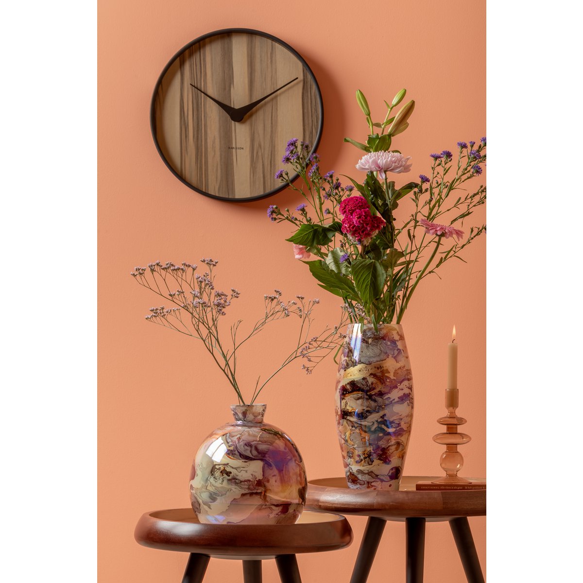 Leitmotiv - Tischset Dreibein mit Metallbeinen