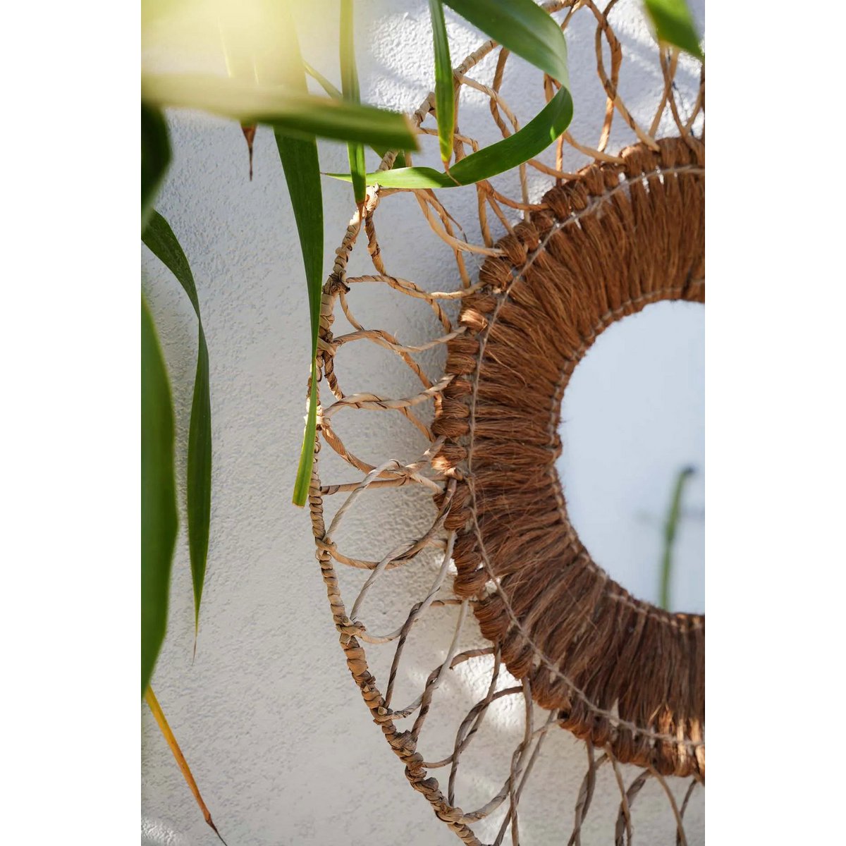 Bazar Bizar Living - De Montezuma Spiegel - Naturel