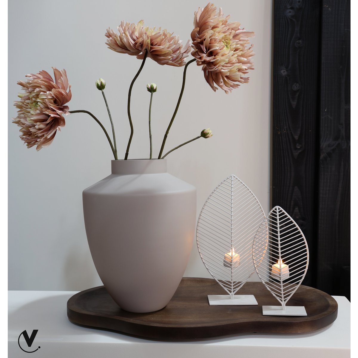 Vase the World - Dienblad - Bauru walnut