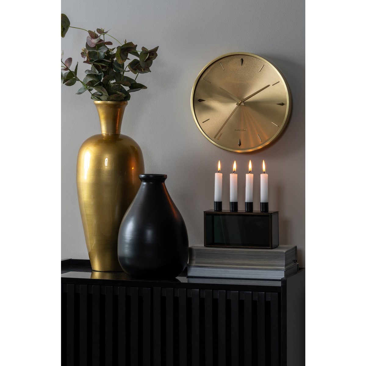 Present Time - Kerzenständer, rechteckig in Box